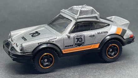 Машинка Большой Город Matchbox 1985 Porsche 911 Rally 70 Years Special Edition 1:64 HLD32 Silver - Retromagaz, image 2