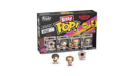 Пак Фігурок FUNKO POP! Bitty Pop! Stranger Things Демогоргон Upside Down Barb Chase 23mm 83661 - Retromagaz, image 1