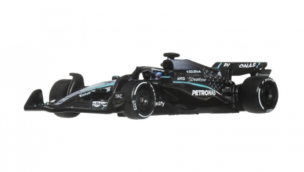 Машинка Premium Hot Wheels Mercedes-AMG PETRONAS Formula One Team (#63 George Russell) 1:64 JKD80 Black - Retromagaz, image 1