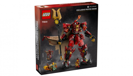 Конструктор Lego Робот Вогняного Лицаря Ninjago 71846 Новий - Retromagaz, image 1