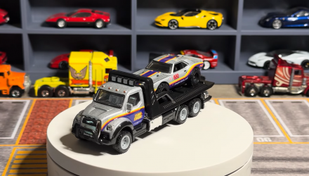 Машинка Premium 2шт Hot Wheels '67 Off Road Camaro та Terra-Torque Team Transport 1:64 JHX93 Silver - Retromagaz, image 1