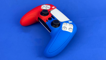 Чехол Силиконовый RMC PlayStation 5 Red Blue Новый - Retromagaz, image 4