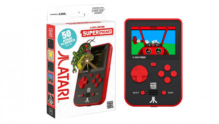 Консоль Atari Super Pocket Edition Hyper Mega Tech! Red + 50 Встроенных Игр - Retromagaz, image 1