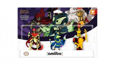 Пак Фігурок Nintendo Amiibo Shovel Knight Specter Plague King Switch 3DS Wii U 812303011283 - Retromagaz, image 1