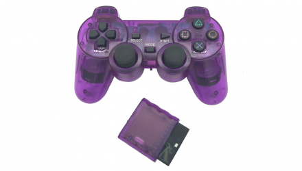 Геймпад Беспроводной RMC PlayStation 2 Purple Новый - Retromagaz, image 5