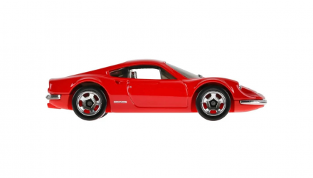 Машинка Базова Hot Wheels DINO 206 GT Ferrari 1:64 JJH56 Red - Retromagaz, image 4