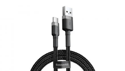 Кабель Baseus Cafule 3A USB 2.0 - USB Type-C 0.5m - Retromagaz, image 1