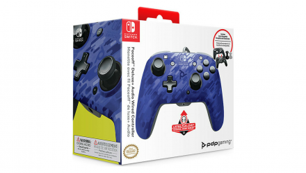 Геймпад Проводной PDP Gaming Switch Faceoff Deluxe + Audio Blue 3m Новый - Retromagaz, image 1