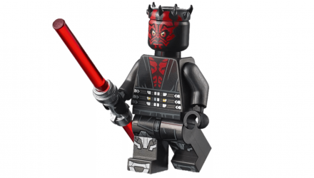 Конструктор Lego Фігурка Darth Maul Printed Legs with Silver Armor Foil Pack Star Wars 912285 sw1155 Новий - Retromagaz, image 4