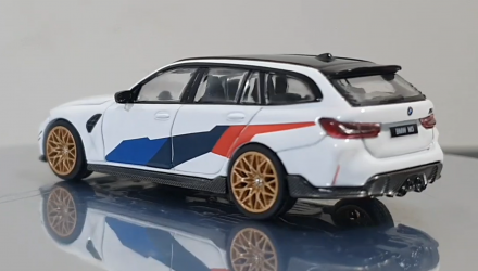 Машинка Premium MINI GT BMW M3 M Performance Touring 1:64 MGT00776-CH White - Retromagaz, image 4