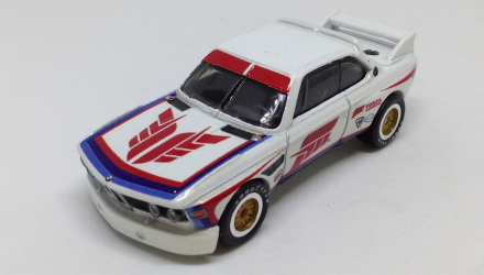 Машинка Premium Hot Wheels '73 BMW 3.0 CSL Race Car Forza Rep. Entertainment 1:64 DWJ95 White - Retromagaz, image 1