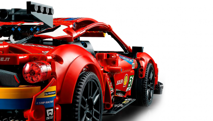 Конструктор Lego Ferrari 488 GTE AF Corse №51 Technic 42125 Новый - Retromagaz, image 5