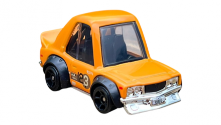 Машинка Базова Hot Wheels Mazda RX-3 (Tooned) J-Imports 1:64 HRY71 Orange - Retromagaz, image 3