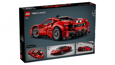 Конструктор Lego Автомобиль Ferrari 488 PISTA Technic 42235 Новый - Retromagaz, image 7