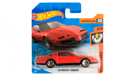 Машинка Базова Hot Wheels '84 Pontiac Firebird Muscle Mania 1:64 GHD08 Red - Retromagaz, image 1