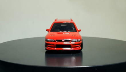 Тематическая Машинка Hot Wheels 1999 Subaru Impreza Fast & Furious 1:64 JKX10 Red - Retromagaz, image 4