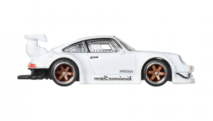 Машинка Premium Hot Wheels RWB Porsche 930 Silhouettes 1:64 JBK58 White - Retromagaz, image 3