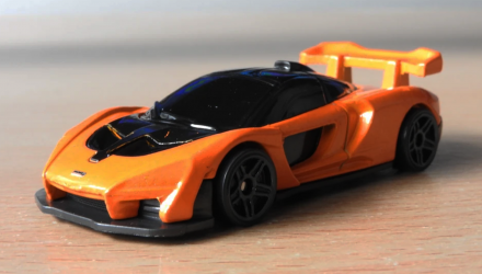 Машинка Базовая Hot Wheels Forza Horizon 4 McLaren Senna Exotics 1:64 FYG22 Orange - Retromagaz, image 2