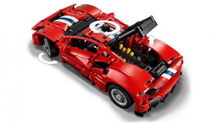 Конструктор Lego Автомобиль Ferrari 488 PISTA Technic 42235 Новый - Retromagaz, image 6