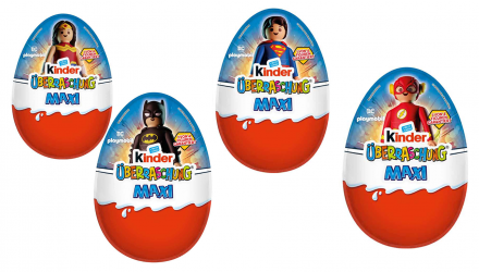 Шоколадне Яйце Kinder Surprise MAXI DC Superheroes x Playmobil 100g - Retromagaz, image 2