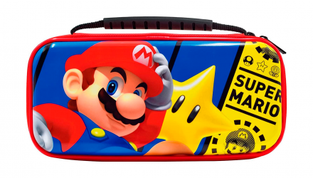 Чехол Твердый Nintendo Switch Lite Premium Vault Case Super Mario Blue Новый - Retromagaz, image 1