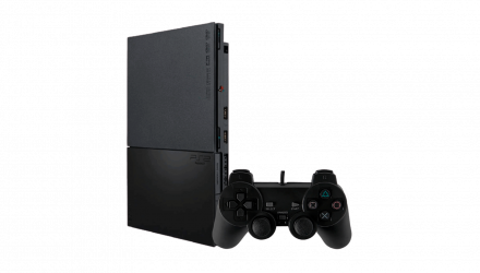 Набор Консоль Sony PlayStation 2 Slim SCPH-9xxx Europe Black Б/У  + Геймпад Проводной DualShock 2 SCPH-10010 - Retromagaz, image 1