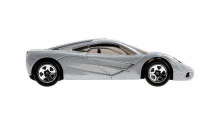 Машинка Базова Hot Wheels McLaren F1 Exotics 1:64 GRX57 Metallic Silver - Retromagaz, image 4