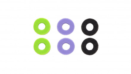 Прицільні кільця 6шт KontrolFreek Precision Rings PlayStation 5 4 3 2 1 Xbox Series One 360 Switch 2 Green Black - Retromagaz, image 3