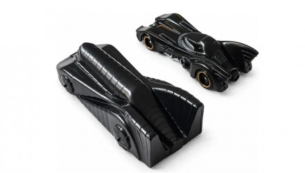 Машинка Базовая Hot Wheels Armored Batmobile Batman 1:64 JJH72 Black - Retromagaz, image 5