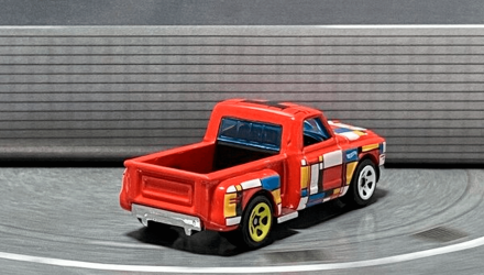 Машинка Базовая Hot Wheels '69 Chevy Pickup Art Cars 1:64 HCV74 Red - Retromagaz, image 3