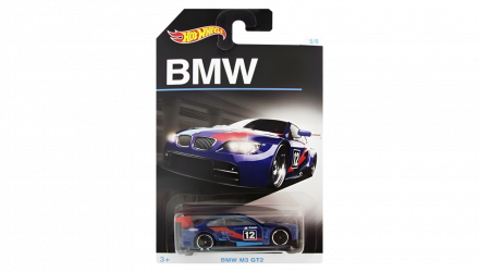 Тематична Машинка Hot Wheels BMW M3 GT2 BMW 1:64 DJM84 Blue - Retromagaz, image 1