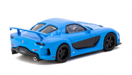 Машинка Premium Tarmac Works Mazda RX-7 VeilSide Fortune7 1:64 T64G-075-BL Blue - Retromagaz, image 2