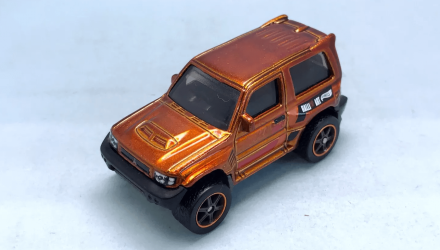 Машинка Базовая Hot Wheels Mitsubishi Pajero Evolution Super Treasure Hunt STH J-Imports 1:64 HTF38 Orange - Retromagaz, image 4