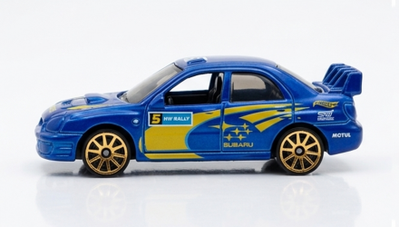 Машинка Базовая Hot Wheels Subaru Impreza WRX HW J-Imports 1:64 JJK19 Blue - Retromagaz, image 3