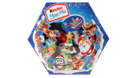 Ассорти Kinder Конфеты Maxi Mix Рождественские 143g - Retromagaz, image 1