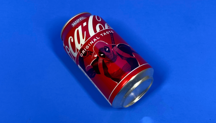 Набір Напій Coca-Cola Classic Marvel Limited Edition Deadpool 330ml 4шт - Retromagaz, image 2