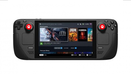 Накладки на Стіки 2шт RMC Super Mario Nintendo Switch Wii Steam Deck Red - Retromagaz, image 4