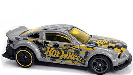 Машинка Базова Hot Wheels 2005 Ford Mustang Spoiler Alert 1:64 HCV12 Grey - Retromagaz, image 3