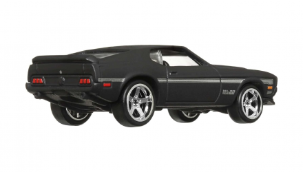 Машинка Premium Hot Wheels '71 Mustang Mach 1 Boulevard 1:64 HCR21 Black - Retromagaz, image 3