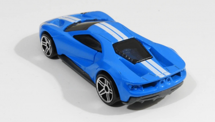 Машинка Базовая Hot Wheels '17 Ford GT Exotics 1:64 FJY04 Blue - Retromagaz, image 4