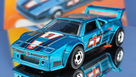 Тематична Машинка Hot Wheels BMW M1 Procar The Hot Ones 1:64 JBY76 Blue - Retromagaz, image 2