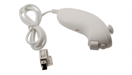 Набор Консоль Nintendo Wii RVL-001 Europe 512MB White Без Геймпада Б/У  + Контроллер Проводной Nunchuk 2шт + Беспроводной Remote 2шт - Retromagaz, image 4