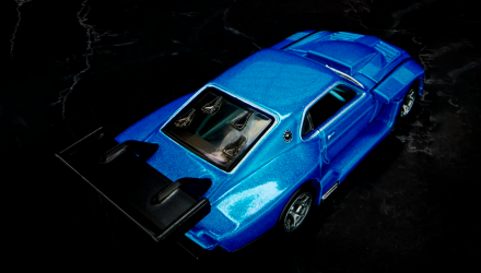 Машинка Premium Hot Wheels Modified '69 Ford Mustang Elite 64 1:64 HGW13 Metallic Blue - Retromagaz, image 3