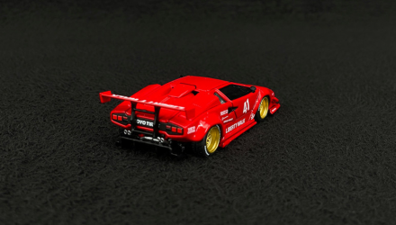 Машинка Premium MINI GT Lamborghini Countach LB-WORKS 1:64 MGT01100 Red - Retromagaz, image 2