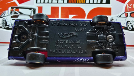 Машинка Базовая Hot Wheels '87 Buick Regal GNX Treasure Hunts Nightspeed 1:64 JJM00 Blue - Retromagaz, image 4