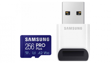 Карта Памяти Samsung Pro Plus UHS-I U3 V30 A2 + Reader 256GB - Retromagaz, image 2