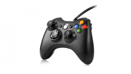 Геймпад Дротовий RMC Xbox 360 Black 2m Б/У - Retromagaz, image 1