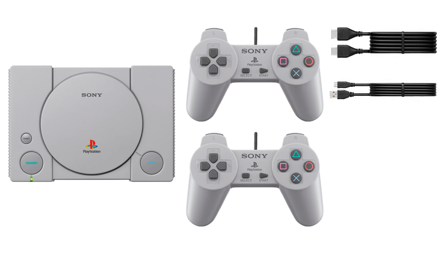 Sony PlayStation Classic Console, Gray, 3003868