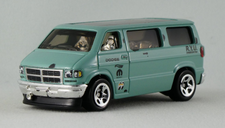 Машинка Базовая Hot Wheels Dodge Van Drift 1:64 GRX21 Turquoise - Retromagaz, image 2