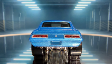 Тематическая Машинка Hot Wheels 1969 Camaro Fast & Furious 1:64 JKX13 Blue - Retromagaz, image 5